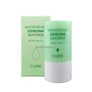 김정문알로에 큐어 워터 스플래쉬 쿨링 선스틱 23g (SPF50+)