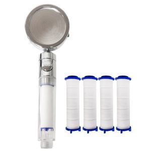 온오프 녹물제거 정수 필터 샤워 리필 4p세트 샤워기헤드