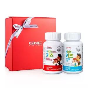(GNC) 어린이건강 세트(츄어블멀티:1200mg x 60정 / 츄어블칼슘:1200mg x 60정)