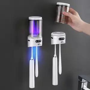 아이이피 양치컵 칫솔살균기 i300 컵 2개+살균기 2개