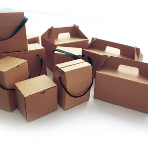 선물상자 크라프트 손잡이 포장 박스 머그컵 수제청 수건 양말 기프트 답례품 케이스