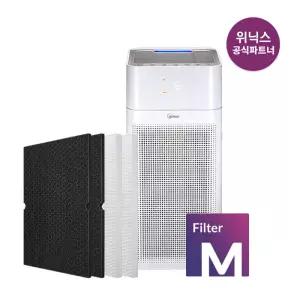 S[공식인증점] 정품 위닉스공기청정기필터 타워XQ700 CAF-M0S1 M필터세트(집진2개+탈취2개)