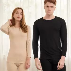 이브바바 히트올 남성 여성 초극세사 성인 발열내의 내복 상하세트