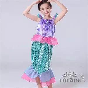 [보리보리/로라네]핑크뉴 인어공주 여아드레스 할로윈데이