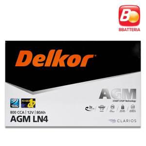 K7프리미어배터리 델코 AGM80L(AGM80L-DIN 호환) 가솔린3.0(디젤) 적용
