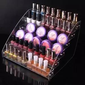 [텐바이텐]계단식 아크릴 매니큐어 립스틱 진열대 정리대  234단