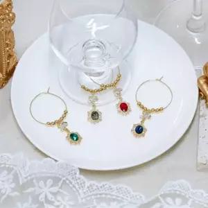 [텐바이텐]미니우주 크리스탈 와인마커세트(4P)와인참