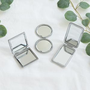 할메이드 접이식 미니 휴대용 사각 원형 확대 손거울