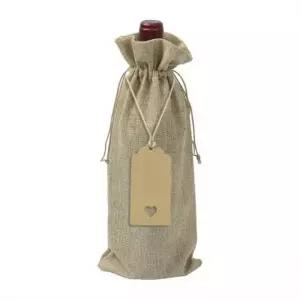 [텐바이텐]황마 삼베 와인병 커버 선물 포장 가방 10P