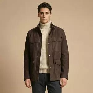 리오벨 남성 스웨이드 필드쟈켓