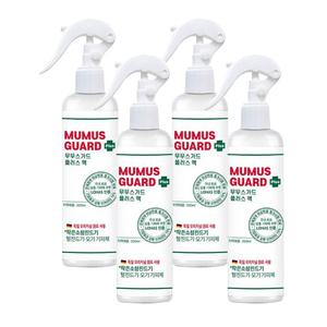 무무스가드플러스액 200ml x 4개 진드기 모기 기피제 퇴치제
