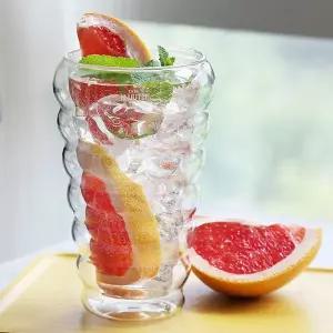 [까사무띠](하남점)아넬리L 이중유리 쥬스컵 480ml 2P