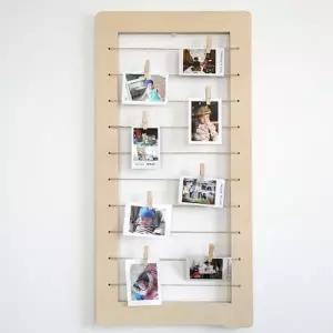 [텐바이텐]자작나무 10줄 사진걸이