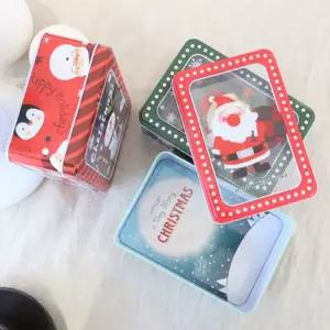 [텐바이텐]투명뚜껑 크리스마스 틴박스 소품 액세서리 선물용 케이스
