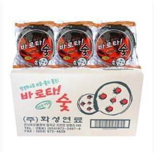 화성연료 번개탄 불쏘시개 바로타1P 40개 1박스 착화탄 점화탄