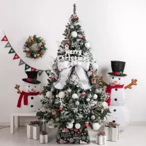 [텐바이텐]크리스마스 트리 풀세트 LED 스노우겨울왕국 PVC 210cm 단면