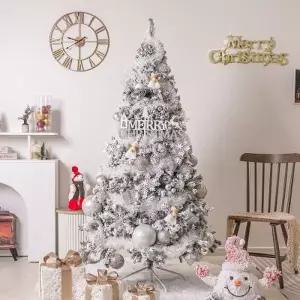 [텐바이텐]크리스마스 스노우 트리 풀세트 화이트엔젤글라스 180cm 양면