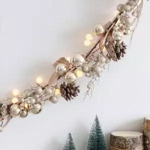 [텐바이텐]크리스마스 가렌드 전구 장식 2type