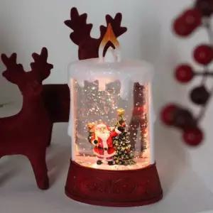 [텐바이텐]촛대모량 크리스마스 워터볼 산타 눈사람 트리 스노우볼 무드등