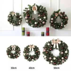 [텐바이텐]북유럽 빅사이즈 풍성한 크리스마스 리스 3size 30cm 40cm 50cm