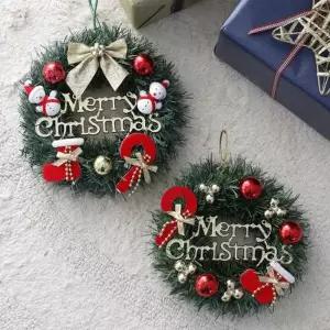 [텐바이텐]아기자기 크리스마스 원형 리스 2size