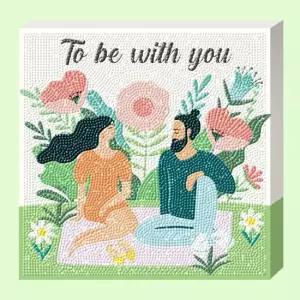 보석십자수 일러스트 너와함께 25x25 세트 보석십자수 일러스트 너와함께 수예