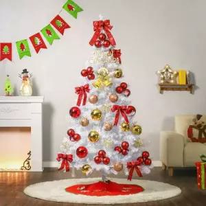 [텐바이텐]180cm 트리플 엔젤 화이트트리 풀세 크리스마스트리