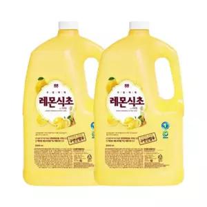 퐁퐁 구연산 레몬식초 주방세제 3L 2개
