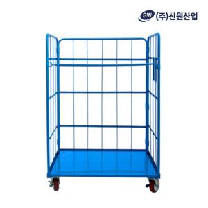 이동식 롤파렛트 롤테이너 망카 기본형 청색 (대형)