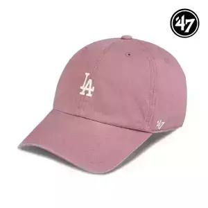 47브랜드 LA 다저스 스몰 로고 MLB 엠엘비 볼캡 야구 모자 모브 B-BSRNR12GWS-QC