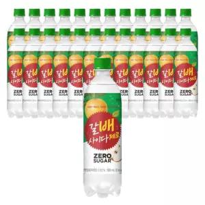 해태음료 갈배 사이다 제로 500ml 24개