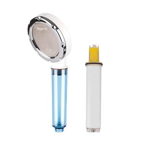 워터웰 빅헤드 수압상승 샤워기 헤드 화이트 비타민 필터