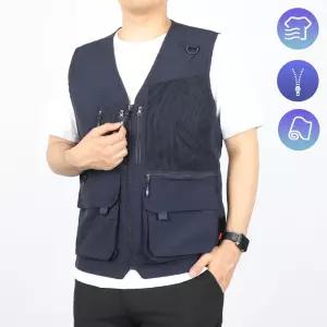 남성조끼 여름 망사 멀티포켓 쿨 빅사이즈 여름베스트