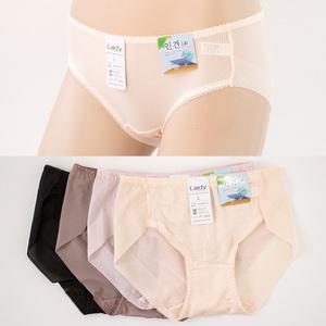 여성 인견 햄팬티 슬림핏 누디 힙라인 Y존코튼원단 시원한 여름 쿨 팬티 1803