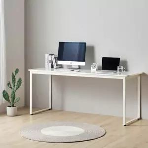 [필웰]DK9931 스틸프레임 라운드스퀘어 책상 1800X600-DVX