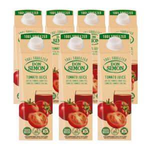 (에스제이서진) 돈시몬 생과일 100% 착즙 토마토 주스 1L 7개