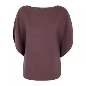 지안루카 카파놀로 아이리스 슬리브 블라우스 24IT595 600 ROSEWOOD