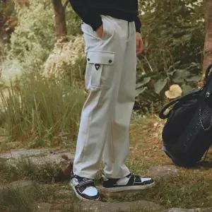 [챌린저](대전신세계)남성 나일론스판 세미와이드핏 카고팬츠 크림