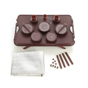 홈예스 homyes 성묘제기 겸 윷판 제사 제기세트 휴대용 고급형 20P WP20