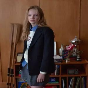 헤지스 여성 24FW [가격인하][울100%] 블랙 로고 자수 싱글 자켓 HSJA4D901BK