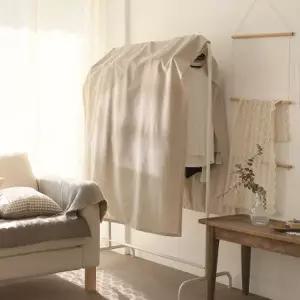 [텐바이텐]워싱베이직 행거 가리개 2size