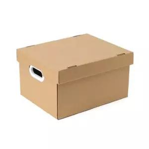 [텐바이텐]손잡이 크라프트 종이박스(35.5x29.5cm) 종이수납박스