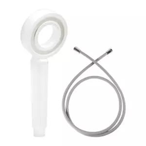 [텐바이텐]욕실의여왕 밀키 도넛형 녹물 필터 샤워기 헤드+호스2m(택1)