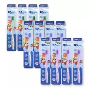 [텐바이텐]2080 어린이칫솔 키즈 크리닉 4단계 칫솔 12개