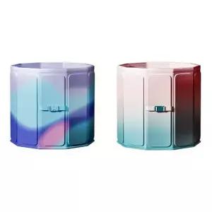 [텐바이텐]ZIPAN 원터치 접이식 욕조 이동식 간이 반신욕 욕조통