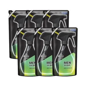 [페브리즈] 페브리즈 섬유탈취제 포맨 시트러스와 우드 향 리필 320ml x 6개