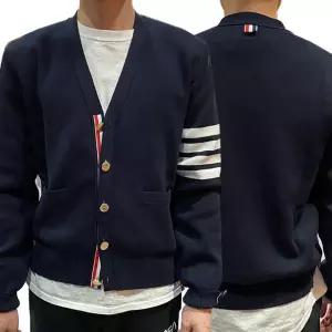 [명품] 24FW 밀라노 스티치 사선 완장 가디건 네이비 MKC171A 00219 415