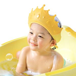 실리콘 유아 왕관 샴푸캡