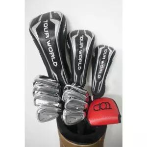 XP-1 드라이버 우드 유틸리티 XP-1 경량스틸 아이언 풀세트 신품 캐디백 포함