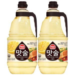 해표 맛술 레몬 1.8L x 2개 / 조미료 양념